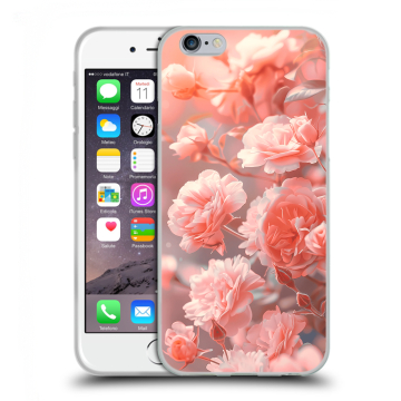 Пластиковый чехол на Iphone 6s с принтом Розы цветы Пластиковый чехол на Iphone 6s с принтом Розы цветы