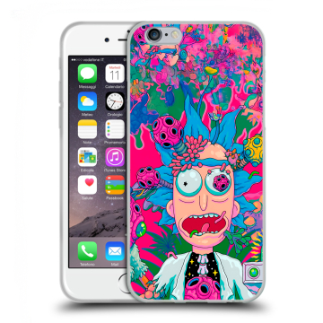 Пластиковый чехол на Iphone 6s с принтом Рик и Морти Rick Morty Пластиковый чехол на Iphone 6s с принтом Рик и Морти Rick Morty