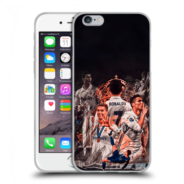 Пластиковый чехол на Iphone 6s  с принтом Реал Роналдо Real Ronaldo