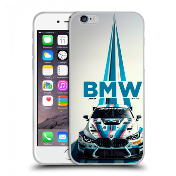 Пластиковый чехол на Iphone 6s с принтом БМВ BMW Пластиковый чехол на Iphone 6s с принтом БМВ BMW
