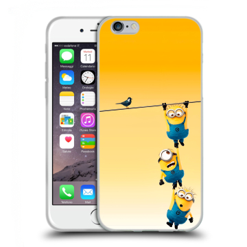 Пластиковый чехол на Iphone 6s с принтом Миньоны Пластиковый чехол на Iphone 6s с принтом Миньоны
