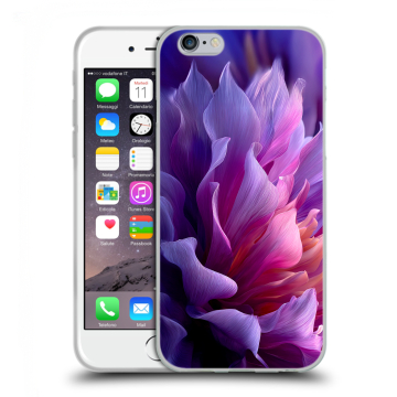 Пластиковый чехол на Iphone 6s с принтом женский цветы Пластиковый чехол на Iphone 6s с принтом женский цветы