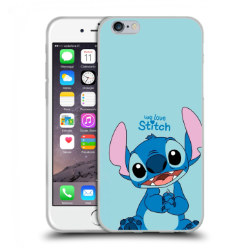 Пластиковый чехол на Iphone 6s  с принтом Лило и Стич