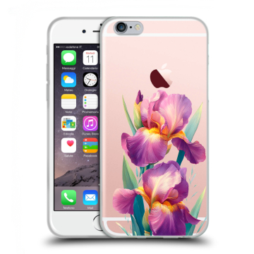 Пластиковый чехол на Iphone 6s  с принтом Цветы орхидеи