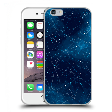 Пластиковый чехол на Iphone 6s  с принтом Космос звезды