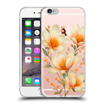 Пластиковый чехол на Iphone 6s  с принтом Цветы