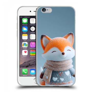 Пластиковый чехол на Iphone 6s  с принтом Лиса