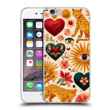 Пластиковый чехол на Iphone 6s  с принтом Модный принт