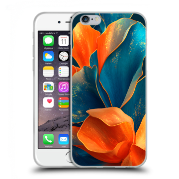 Пластиковый чехол на Iphone 6s  с принтом Цветы