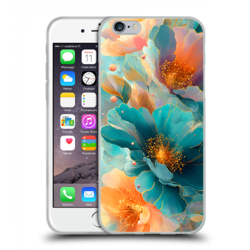Пластиковый чехол на Iphone 6s  с принтом Цветы