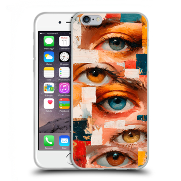 Пластиковый чехол на Iphone 6s  с принтом Модный принт