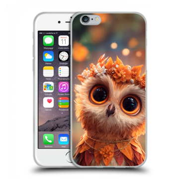 Пластиковый чехол на Iphone 6s  с принтом Милая сова