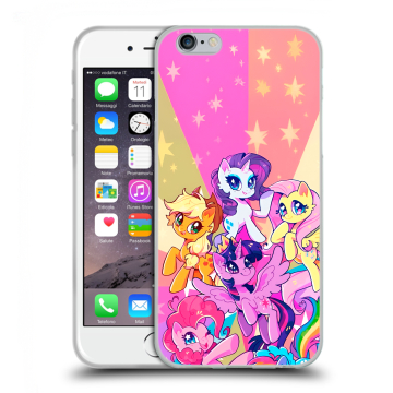 Пластиковый чехол на Iphone 6s с принтом My little pony Дружба чудо Пластиковый чехол на Iphone 6s с принтом My little pony Дружба чудо