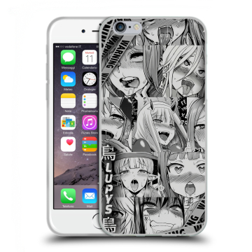Пластиковый чехол на Iphone 6s  с принтом Ahegao Ахегао Аниме