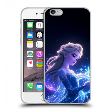 Пластиковый чехол на Iphone 6s с принтом Холодное сердце Frozen Пластиковый чехол на Iphone 6s с принтом Холодное сердце Frozen
