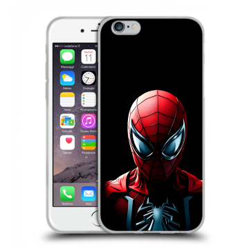 Пластиковый чехол на Iphone 6s  с принтом Spiderman Человек паук