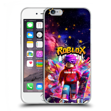 Пластиковый чехол на Iphone 6s с принтом Roblox Роблокс Пластиковый чехол на Iphone 6s с принтом Roblox Роблокс