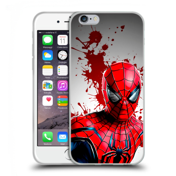 Пластиковый чехол на Iphone 6s с принтом Spiderman Человек паук Пластиковый чехол на Iphone 6s с принтом Spiderman Человек паук