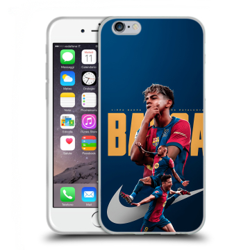 Пластиковый чехол на Iphone 6s с принтом Барселона Barca Yamal Пластиковый чехол на Iphone 6s с принтом Барселона Barca Yamal