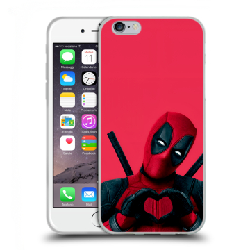 Пластиковый чехол на Iphone 6s с принтом Дедпул Deadpool Пластиковый чехол на Iphone 6s с принтом Дедпул Deadpool
