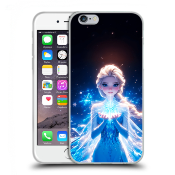 Пластиковый чехол на Iphone 6s с принтом Холодное сердце Frozen Пластиковый чехол на Iphone 6s с принтом Холодное сердце Frozen