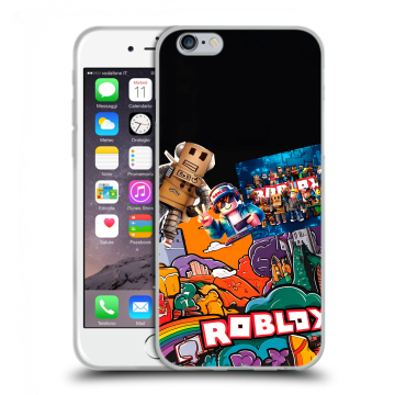 Пластиковый чехол на Iphone 6s с принтом Roblox Роблокс Пластиковый чехол на Iphone 6s с принтом Roblox Роблокс