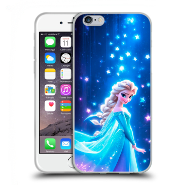 Пластиковый чехол на Iphone 6s с принтом Холодное сердце Frozen Пластиковый чехол на Iphone 6s с принтом Холодное сердце Frozen