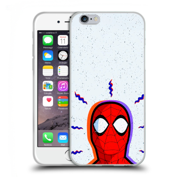 Пластиковый чехол на Iphone 6s  с принтом Spiderman Человек паук