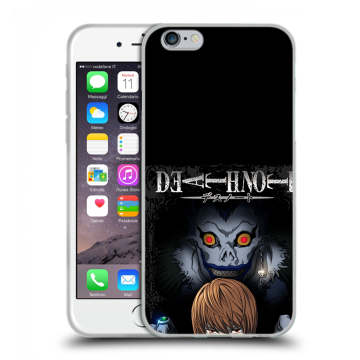 Пластиковый чехол на Iphone 6s  с принтом Death note Тетрадь смерти