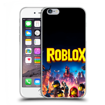 Пластиковый чехол на Iphone 6s с принтом Roblox Роблокс Пластиковый чехол на Iphone 6s с принтом Roblox Роблокс