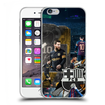 Пластиковый чехол на Iphone 6s с принтом Messi Barcelona Пластиковый чехол на Iphone 6s с принтом Messi Barcelona