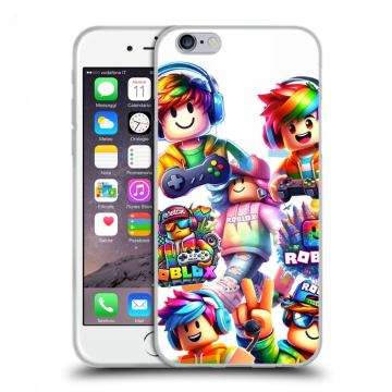 Пластиковый чехол на Iphone 6s с принтом Roblox Роблокс Пластиковый чехол на Iphone 6s с принтом Roblox Роблокс