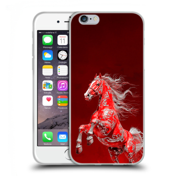 Пластиковый чехол на Iphone 6s  с принтом Новый год