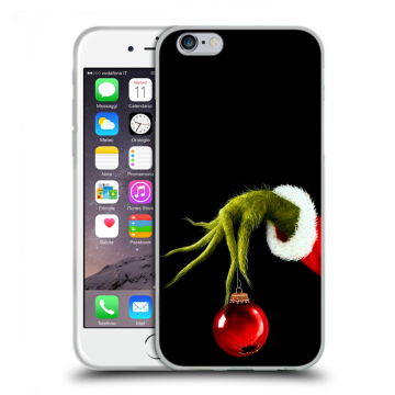 Пластиковый чехол на Iphone 6s  с принтом Новый год Гринч