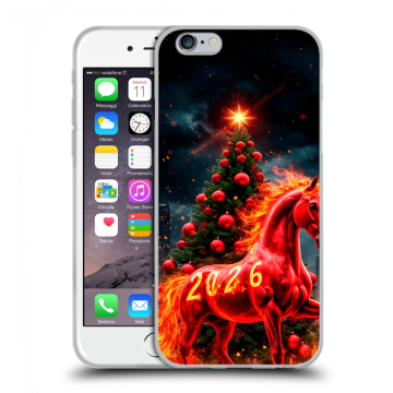 Пластиковый чехол на Iphone 6s  с принтом Новый год