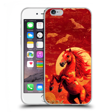 Пластиковый чехол на Iphone 6s  с принтом Новый год