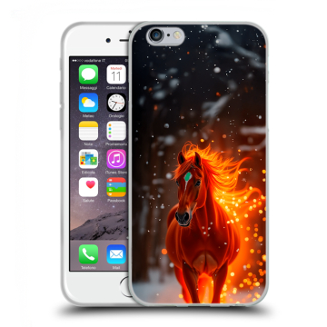 Пластиковый чехол на Iphone 6s  с принтом Новый год