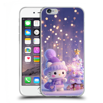 Пластиковый чехол на Iphone 6s  с принтом Новый год