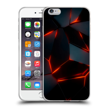 Пластиковый чехол на Iphone 6s Plus с принтом Яркие абстракции
