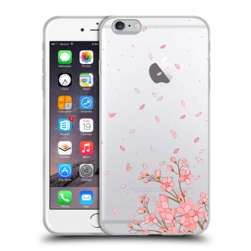 Пластиковый чехол на Iphone 6s Plus с принтом Ветка сакуры Пластиковый чехол на Iphone 6s Plus с принтом Ветка сакуры
