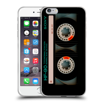 Пластиковый чехол на Iphone 6s Plus с принтом Кассета Пластиковый чехол на Iphone 6s Plus с принтом Кассета