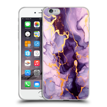 Пластиковый чехол на Iphone 6s Plus с принтом Мрамор Пластиковый чехол на Iphone 6s Plus с принтом Мрамор