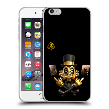 Пластиковый чехол на Iphone 6s Plus с принтом Золотой скрудж макдак Пластиковый чехол на Iphone 6s Plus с принтом Золотой скрудж макдак