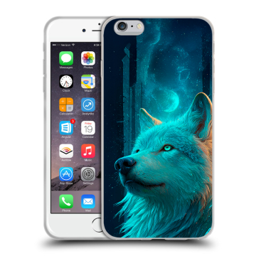 Пластиковый чехол на Iphone 6s Plus с принтом бабочки саккура