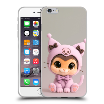 Пластиковый чехол на Iphone 6s Plus с принтом Куроми Kuromi Пластиковый чехол на Iphone 6s Plus с принтом Куроми Kuromi