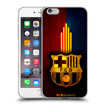 Пластиковый чехол на Iphone 6s Plus с принтом Барселона Barcelona Пластиковый чехол на Iphone 6s Plus с принтом Барселона Barcelona