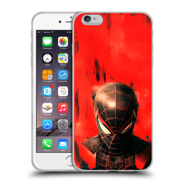 Пластиковый чехол на Iphone 6s Plus с принтом человек паук spiderman Пластиковый чехол на Iphone 6s Plus с принтом человек паук spiderman