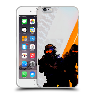Пластиковый чехол на Iphone 6s Plus с принтом Контер страйк Counter strike