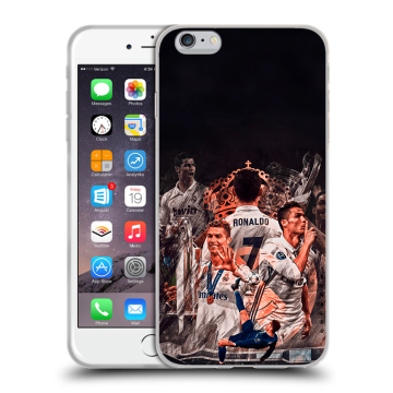 Пластиковый чехол на Iphone 6s Plus с принтом Реал Роналдо Real Ronaldo Пластиковый чехол на Iphone 6s Plus с принтом Реал Роналдо Real Ronaldo