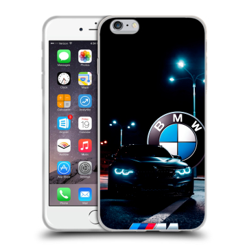 Пластиковый чехол на Iphone 6s Plus с принтом БМВ BMW Пластиковый чехол на Iphone 6s Plus с принтом БМВ BMW